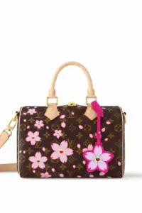 Leather Blossom Speedy
